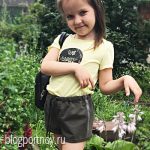 Выкройка детских шорт